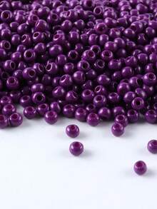 GO2CJBEADS DIY串珠工艺材料 10克手链珠 多色 2毫米圆形玻璃珠，用于珠宝制作