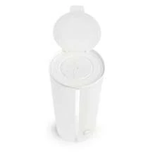 Munchkin Toss Portable Disposable Diaper Pail, Holds Up To 90 Newborn Diapers, 3 Pack, White - ColorC - 查看 9