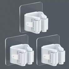 1/3/6/9 件壁挂式拖把架储物架，浴室收纳架，无需钻孔