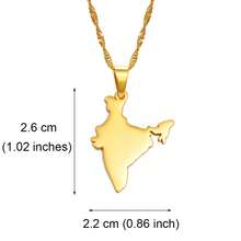1 buah Kalung Liontin India Warna Perak/Emas Perhiasan - MultiWarna - View 12