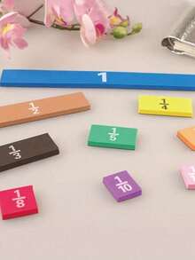 1PC Magnetic Fraction Cube Magnetic Fraction Problem Demonstrator Third And Fourth Grade Math Fraction Block Fraction Problem Addition And Subtraction Demonstrator Teaching Aids School Stuff Back To School