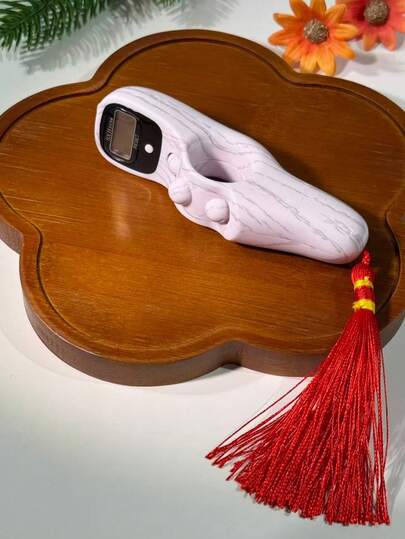 1 pieza Contador electrónico con botón de reinicio, conteo de cuentas, conteo mecánico manual ligero para seguimiento de mercancías, con pantalla LED. Hay múltiples colores para elegir. Adecuado para ejercicio, oración y alivio del estrés.