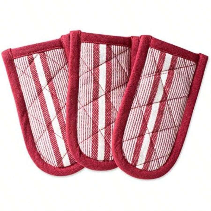 DII 100% algodón, , , 1 uds. por Paquete(Rojo granero Mango de sartén) - Multicolor - Ver 1