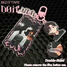 /Kpop/STAY/Skz 钥匙扣，DOIT 钥匙扣，粉色门形钥匙扣，双面亚克力钥匙扣，包包挂饰，水瓶挂饰，派对小礼物，圣诞礼物，生日礼物 - 彩色 - 查看 19