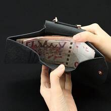 VIETAO Ốp lưng kiêm ví có dây đeo cho Galaxy Z Flip 3/4/5/6/7, vỏ bảo vệ thời trang với khe đựng thẻ, phù hợp với Flip3/Flip4/Flip5/Flip6 - màu đen - Xem 7