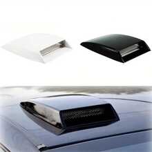 1pc Engine Hood Vent Sticker - Universal Car Front Grille Cover, Simulated Engine Hood Vent Sticker, Car Decorative Mesh Air Intake Cover, Easy To Install Auto Accessory, Exterior Car Decor, Auto Parts, Car Sticker, Car Decoration, Car Decal, Car Supplies, Car Essentials - A - View 3