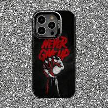 Funda de Teléfono de Gimnasio de Fitness y Culturismo para 17,16,15,14,13,12,11,Pro,Max,Plus, Cubierta Mate Negra a Prueba de Golpes - z3 - Ver 5