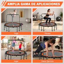 Fitness Trampolines - Black - View 6