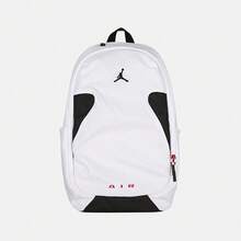 Jordan Unisex Casual Versatile Outdoor Backpack JD2613026AD-003 - White - View 1