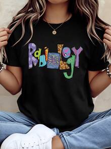 Women Sports Tees & Tanks - Black - View 1