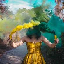 Cañon Bazuca Humo Colores Fotografias Eventos Fiesta Selfies Celebracion XV Años Boda Aniversario Revelacion Genero Festival NSP2 - Morado - Ver 4