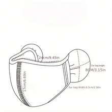 2-In-1 Warm Face Mask With Faux Fur Ear Muffs, Windproof, Cold Resistant, Breathable Mouth Opening, Adjustable Fit For Men, Women, And Teens In Winter - Dark Grey - View 6