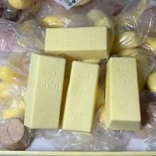 Slow Rebound Pu Slow Rebound Gold Brick Squeeze Toy, Realistic Gold Ingot & Gold Bullion Toy, Perfect Gift, Birthday Gift - Multicolor - View 9