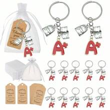 30 chiếc/10 bộ - Móc khóa chủ đề tiệc tựu trường, quà tặng tiệc tựu trường/lớp học, quà tặng thành tích học tập, quà tặng tiệc tốt nghiệp, phần thưởng trong lớp học - Nhiều màu - Xem 7