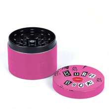 OFFPUFF 2 Pieces Pink Book Grinder And Rolling Tray - Multicolor - View 6