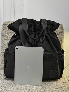 Peach Tree Travel Backpack, Dual-Use Handbag & Shoulder Bag, Laptop Bag, Couples Bag, Waterproof Compartment, Large Capacity, Multi-Pocket, Portable, Ideal For Travel, Holiday, Gym, School, Business, Christmas, Valentine's Day Gift - View 6