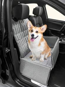 1pc Foldable Waterproof Pet Car Seat Cover, Anti-Slip Protective Mat For Pets, Suitable For Outdoor Travel, All Seasons