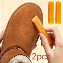 Productos de limpieza para zapatos de ante y piel sintética - Cepillos de goma duraderos, sencillos y suaves, set de 1/2/3/4 piezas, conveniente para el hogar y los viajes - Multicolor - Ver 2