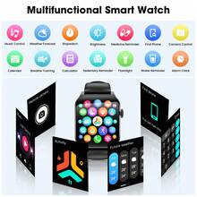 Hwagol Unisex Smart Watch (Supports Calling/Dialing), Fitness Tracker Watch With Over 100 Sports Modes, Sleep Monitoring And Activity Tracking, Compatible With Android, 230mAh Battery Capacity