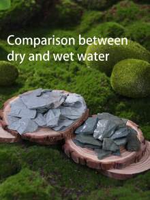 200g/400g 1-7cm Small Stone Chips, Suitable For Miniature Landscape Decoration, Can Be Used As Stepping Stones, Stairs, DIY Rockery Materials, Indoor Plant Decor And Ornaments - Multicolor - View 7