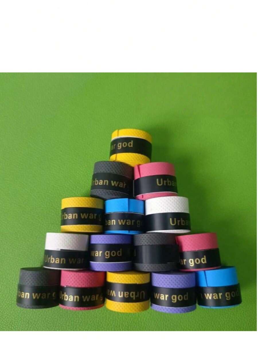 20条/包 球拍手胶，适用于沙滩网球、网球、羽毛球拍，具有吸汗、防滑、减震功能