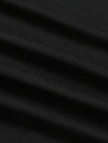 Tacones altos de cumpleaños para mujeres y camiseta con estampado de letras en el talón - Blusa casual de manga corta con cuello redondo para atuendos de primavera, verano y otoño, atuendo de de cumpleaños, atuendo casual, top lavable aáquina con diseño de tacón alto (sin transparencia) - Negro - Ver 8