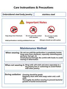 1件 6-16毫米不锈钢耳骨环耳环，低过敏性鼻环耳夹垂坠铰链耳环，耳部穿刺饰品，女士配饰