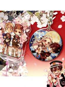 1pc Flower Sukuna Yuji Nobara Anime Merchandise 58mm Brooch Pin, Sukuna Nobara Fanart Cute High-Quality Brooch Pin Collectible Small Gift - Multicolor - View 7