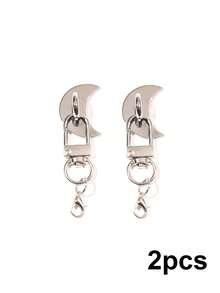 3-In-1 Phone Case Accessories: Heart, Star, Moon Charms + Phone Grip + Lobster Clasp Lanyard, DIY Smartphone Strap, Metal Alloy Material With Strong Adhesive Backing, Suitable For Phone Cases, Bags, Handmade Decoration Accessories, Cute Design - Multicolor - View 15