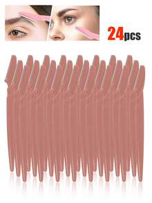 40/30/20/12/6/3/1 件套。眉毛修剪器和剃须刀套装，眉毛修剪器和剃须刀，去角质和脱毛工具，体毛修剪器和面部及眉毛剃须刀套装，长柄刀片带精密保护盖，面部剃须刀片，带保护盖的眉毛修剪器刀片和剃须刀。