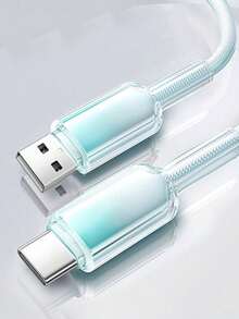 Cáp dữ liệu Type-C sạc siêu nhanh, cáp sạc nhanh USB-C tương thích với điện thoại thông minh , Honor, Apple. Tương thích với iPhone 17, 17 Pro Max, 16, 16 Plus, 16 Pro, 16 Pro Max, tương thích với Redmi, tương thích với OnePlus. Bộ sạc du lịch. - Nhiều màu - Xem 3