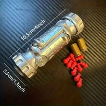 Adult Stress Relief Toy - Portable EDC Fidget Tool - Tactile Clicker, Helps Focus Attention, Soothe Emotions - Unique Desktop Accessory And Adult Gift, Attention Aid, Minimalist Compact Design, Premium Materials, Sensory Tool, Attention Deficit Hyperactivity Disorder (ADHD) Focus Assistance - Multicolor - View 7