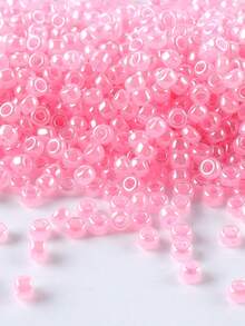 GO2CJBEADS DIY串珠工艺材料 10克手链珠 多色 2毫米圆形玻璃珠，用于珠宝制作