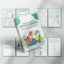 Emotional Regulation, Emotional Management Workbook Super Set, Therapeutic Exercise Sheets, Self-Regulation, Corner Soothing, Nervous System Regulation - Multicolor - View 4
