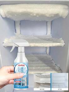 冰箱除霜剂，适用于清洁冷冻室、除霜、防止结冰、融化积雪和为冰箱除霜。是馈赠亲朋好友的绝佳礼物，尤其适合节假日、情人节和开学季。（新旧型号随机发货。） - 彩色 - 查看 2