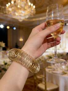 Pulsera personalizada de estilo punk, adecuada para uso diario, fiestas y banquetes, un regalo ideal para familiares y amigos