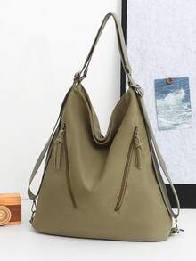 Multifunktionale Handtasche/Rucksack | Interpretation urbaner militärischer Ästhetik, ein Set Ausrüstung kann Pendeln, Reisen und verschiedene Terrains im Alltag leicht bewältigen, taktische Funktionsmatrix oben - Verschiedenfarbig - Übersicht 5