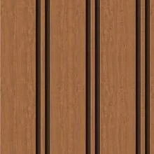 Adhesive Wallpaper With Ribbed Wood Pattern, Brown, Thick Strips - Multicolored 11 - View 7