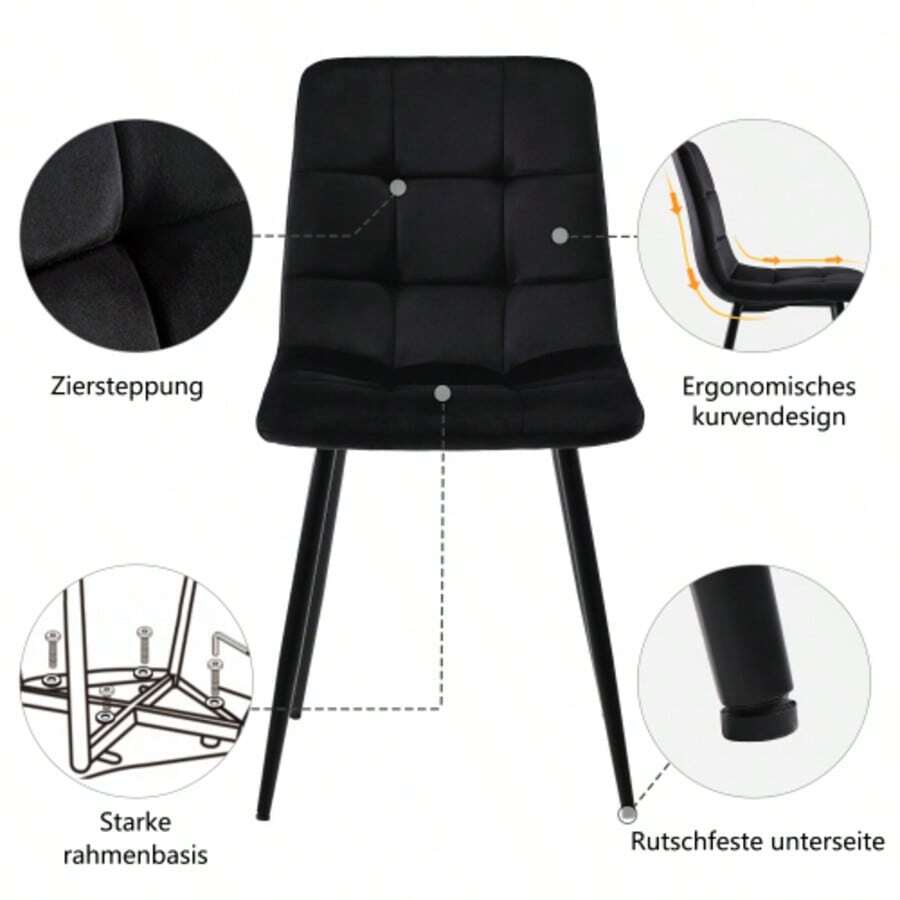 Dining Table & Chair Sets - Black - View 1