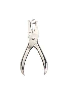 1/2个装办公手持式金属打孔器，学生文具手动A4纸单孔打孔器，3mm/6mm圆孔打孔器，便携式迷你打孔器，适用于纸张和卡片，手动打孔器，活页夹，学习用品 - 彩色 - 查看 11