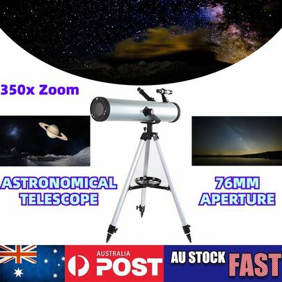 350x Astronomical Telescope Metal Tripod 700mm Focal Length