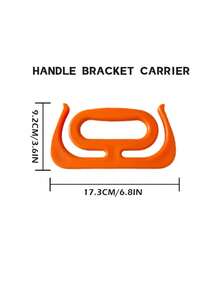 1pc Ergonomic Heavy Duty Grocery Bag Handle - Multipurpose Bag Handle, Shopping Bag Handle, Grocery Bag Handle, Plastic Bag Handle, Bag Tool, Anti-Pinch Carry Handle, Carry Groceries, Plastic Bag With Handle, Essential For Shopping, Travel, Home And Kitchen