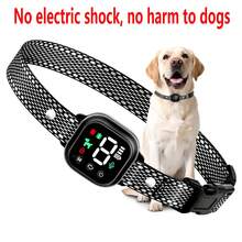 狗狗防吠项圈，可充电式防吠训练项圈，8档可调节灵敏度和强度蜂鸣震动，适用于小型、中型和大型犬 - 黑與白 - 查看 14