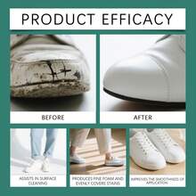 Sneaker Cleaning Foam, Gently Cleans White Shoes, Removes Yellowing And Edge Stains, No Water Needed,Shoe,Spring Summer Picks,Brides Maid Gifts,Room,Bedroom Deccor,Bedroom Deccor,Beach,Travel,For Men,For Women,Vacation - Green - View 11