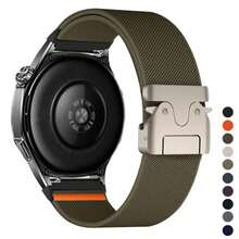 20mm 22mm Nylon Elastic Strap Compatible With Samsung Galaxy Watch 7 6 5 4 40mm 44mm 6Classic 47mm Parachute Buckle Band 5Pro 45mm Bracelet