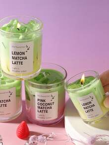 1支全新罐装果冻香氛蜡烛，多种香型可选 - 咖啡、抹茶、薰衣草，适用于家居装饰、氛围营造、客厅装饰、派对装饰、家居饰品、婚礼装饰、礼品、纪念品、餐厅氛围装饰、情人节礼物、礼品、房间装饰、蜡烛、香薰蜡烛、礼品、香薰蜡烛、家居装饰、闺蜜礼物、女士礼物 - 彩色 - 查看 7