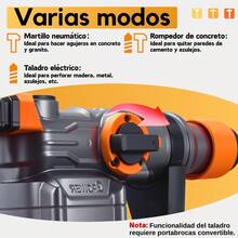 Rotomartillo Cincelador Perforador Con 2200w Naranja - Naranja - Ver 4