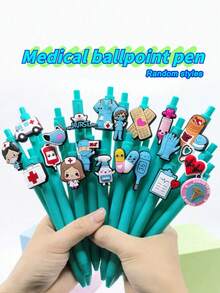 8/12支装医疗保健护士医生圆珠笔，笔款随机，返校礼物