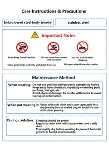 1件装不锈钢假鼻环，心形鼻夹，无需穿孔，摇滚/嘻哈风格男女通用身体饰品