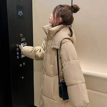 Women Outdoor Winter Coats - Khaki - View 3